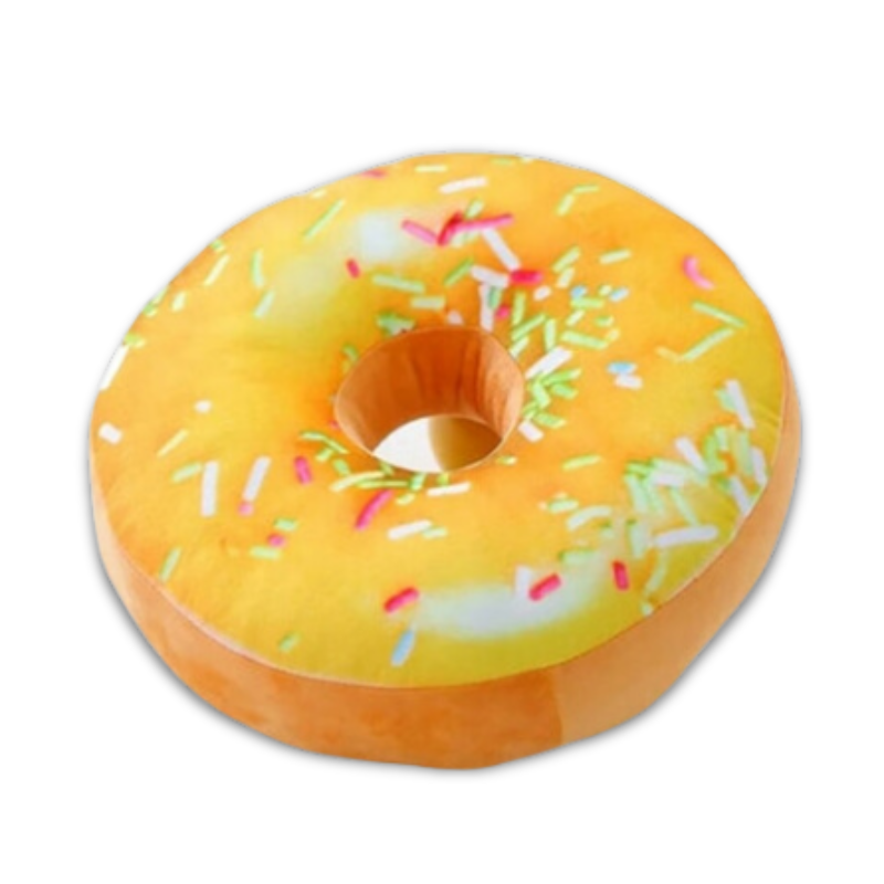 3D Donut Novelty Pillow