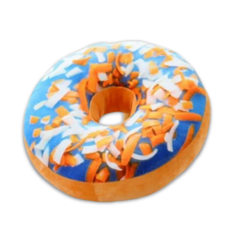 3D Donut Novelty Pillow