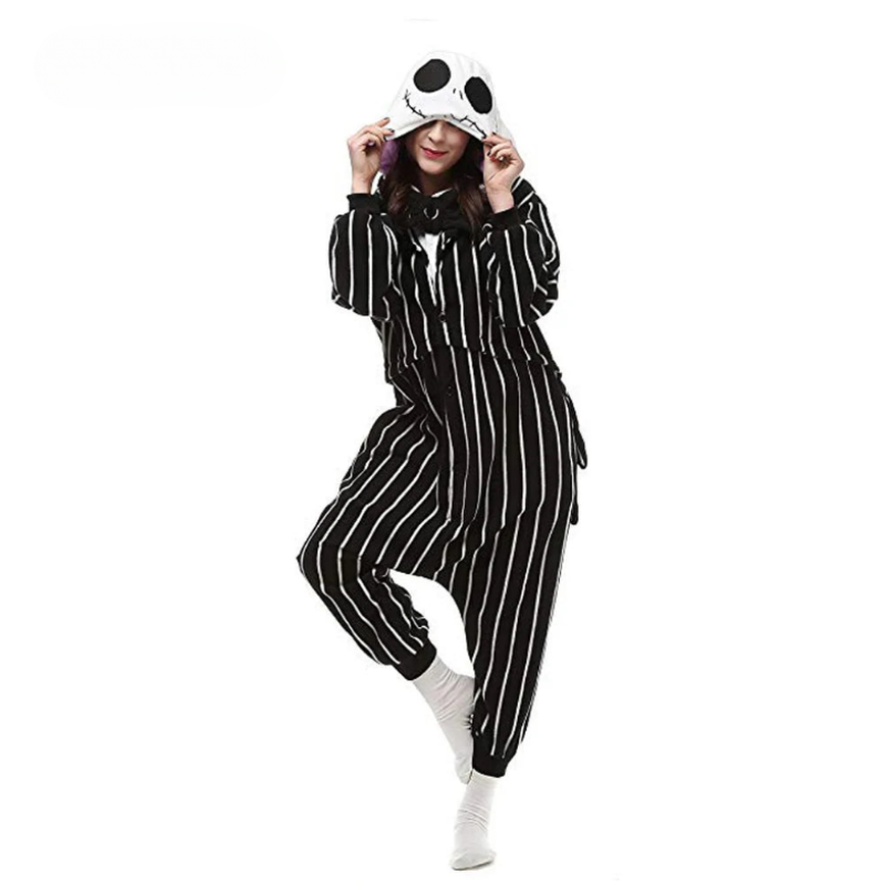 PAJAMASEA Unisex (145-200CM) Jack Skull Cosplay Onesie