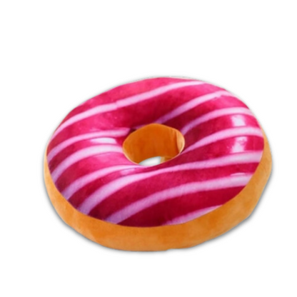 3D Donut Novelty Pillow