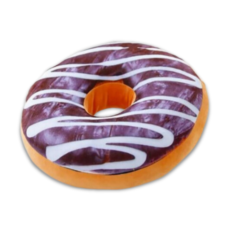 3D Donut Novelty Pillow