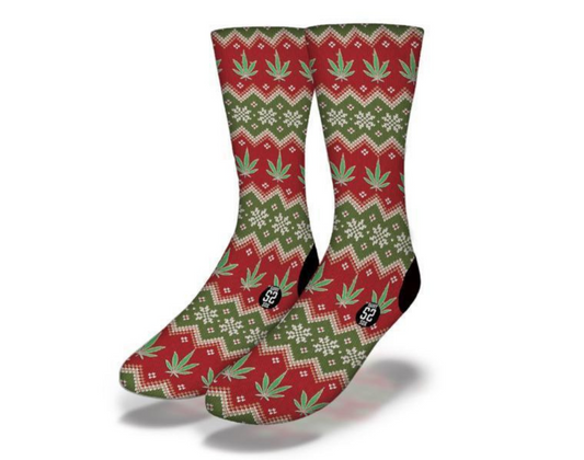 Funny Ugly Sweater Christmas Socks