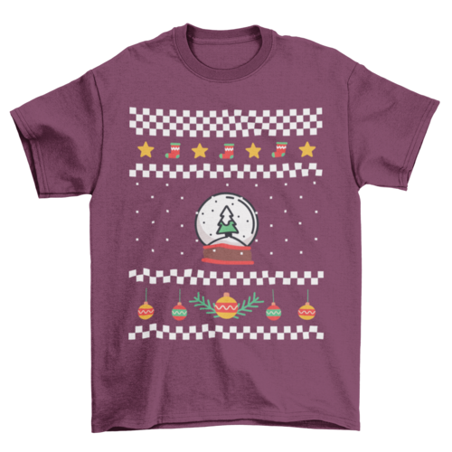 Ugly Christmas Holiday Sweater T-shirt