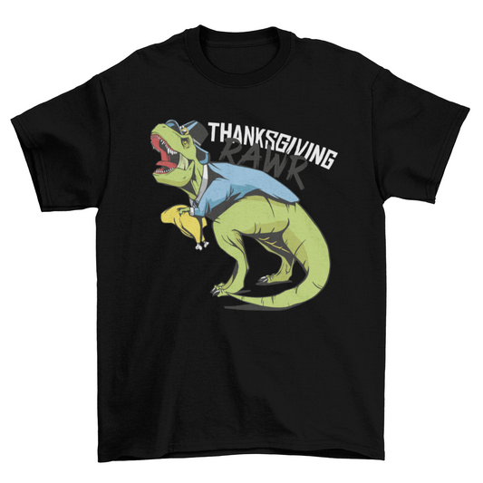 Thanksgiving Dinosaur T-shirt