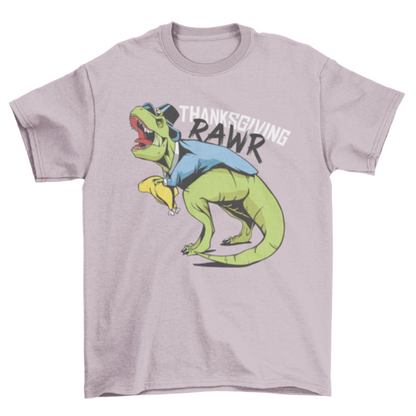 Thanksgiving Dinosaur T-shirt