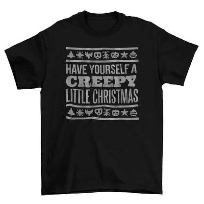 Creepy Ugly Christmas Sweater T-Shirt