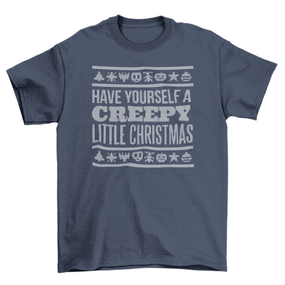 Creepy Ugly Christmas Sweater T-Shirt