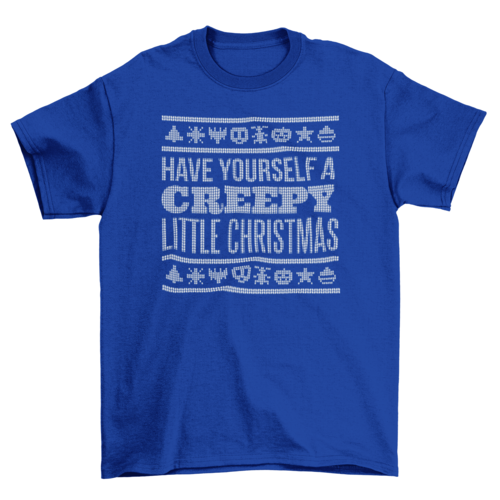 Creepy Ugly Christmas Sweater T-Shirt