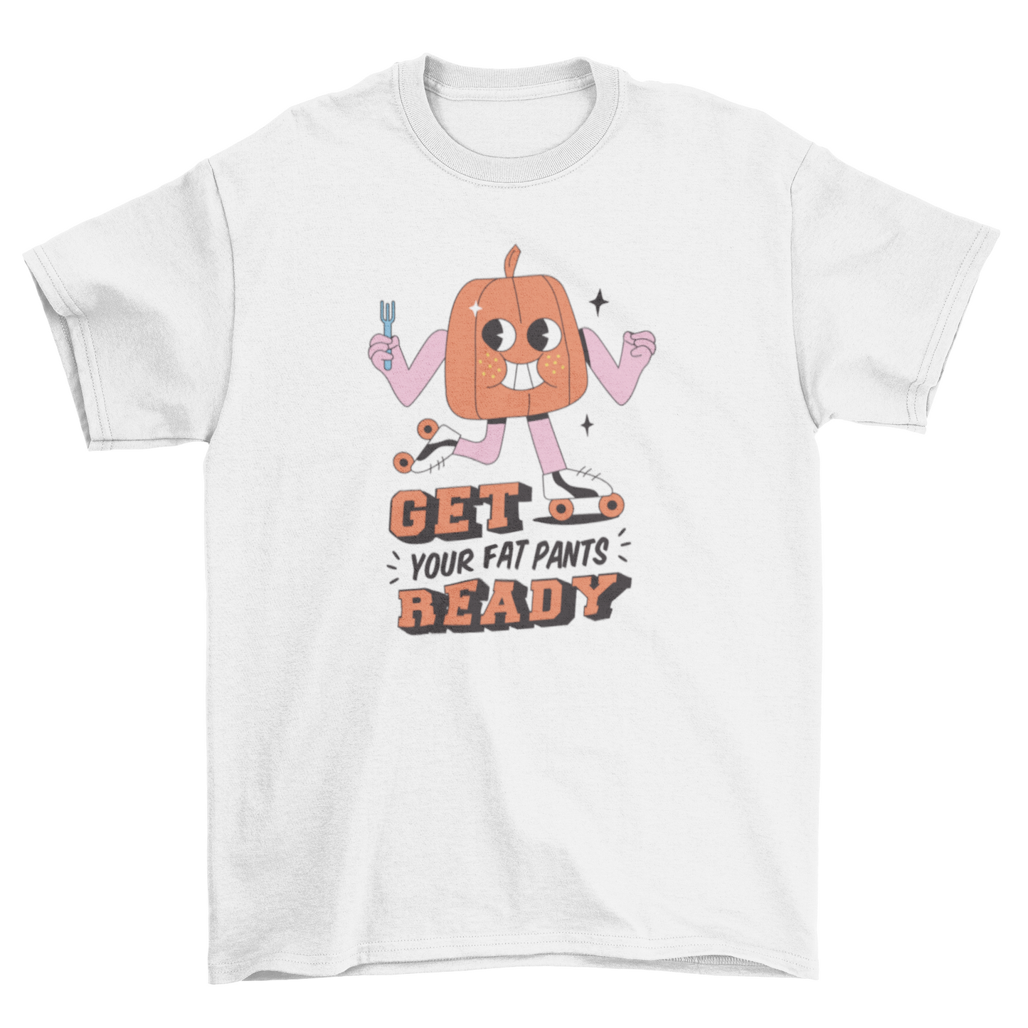 Cartoon Pumpkin Thanksgiving T-shirt