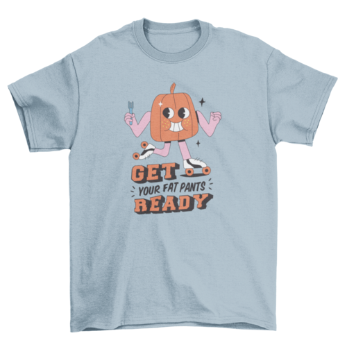 Cartoon Pumpkin Thanksgiving T-shirt