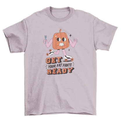 Cartoon Pumpkin Thanksgiving T-shirt