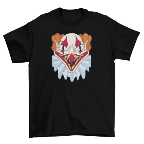 Scary Halloween Clown T-Shirt