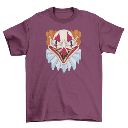 Scary Halloween Clown T-Shirt