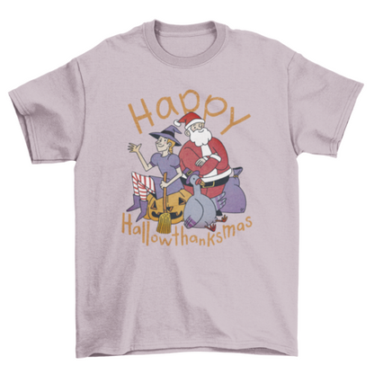 Happy Hallowthanksmas T-Shirt