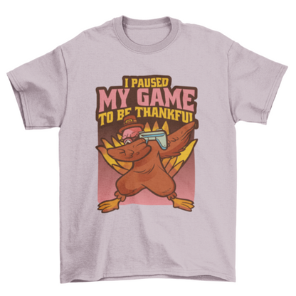 Gaming Turkey Thanksgiving T-Shirt