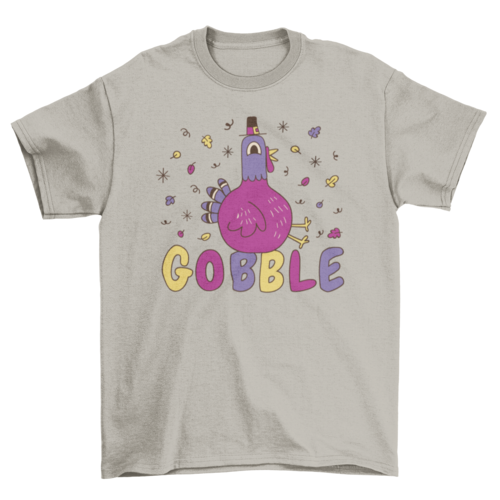 Thanksgiving Gobble Turkey T-Shirt