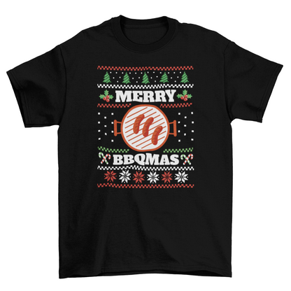 Merry BBQMas Ugly Christmas Sweater T-shirt