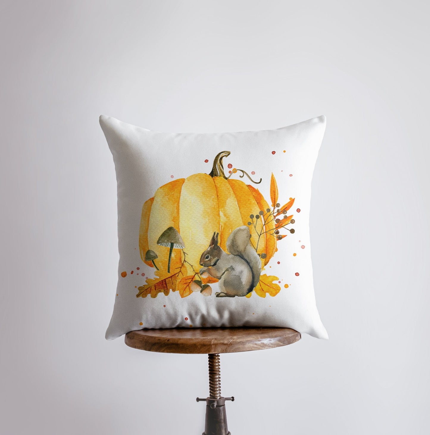 Fall Pumpkin Harvest Pillow