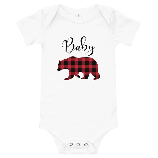 Christmas Baby Bear Onesie