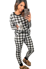 Load image into Gallery viewer, Red Loungewear Set - Plaid
