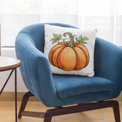 Pumpkin Pattern Throw Pillow