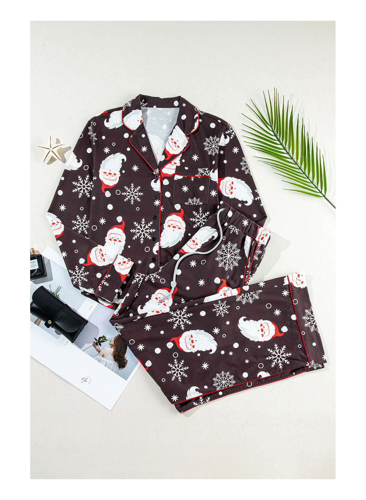 Santa Claus Christmas Pajama Set