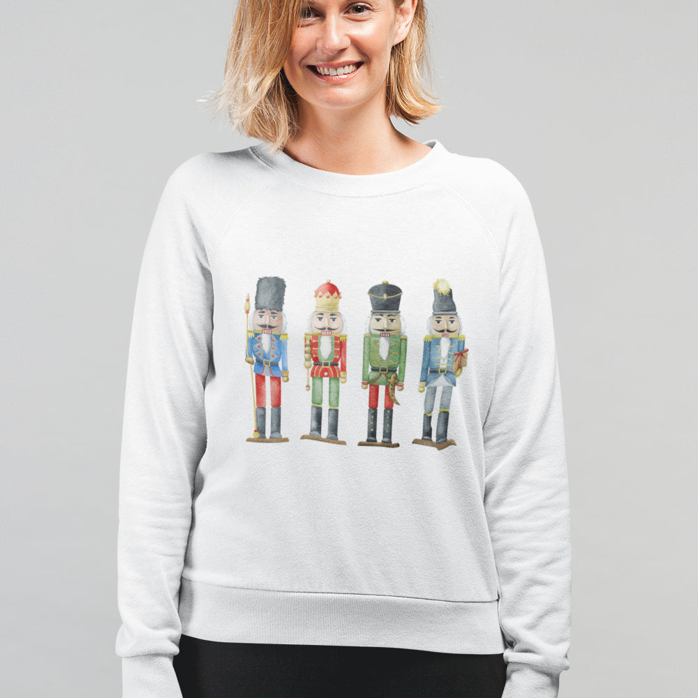 Women's Nutcracker Toy Soldiers Christmas Sweatshirt