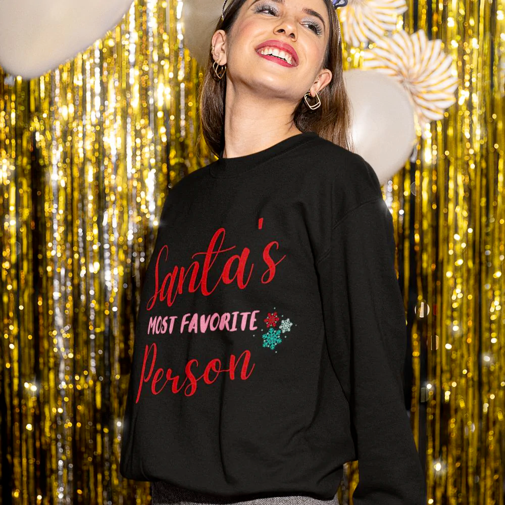 Women's Santa's Favorite Sweatshirt