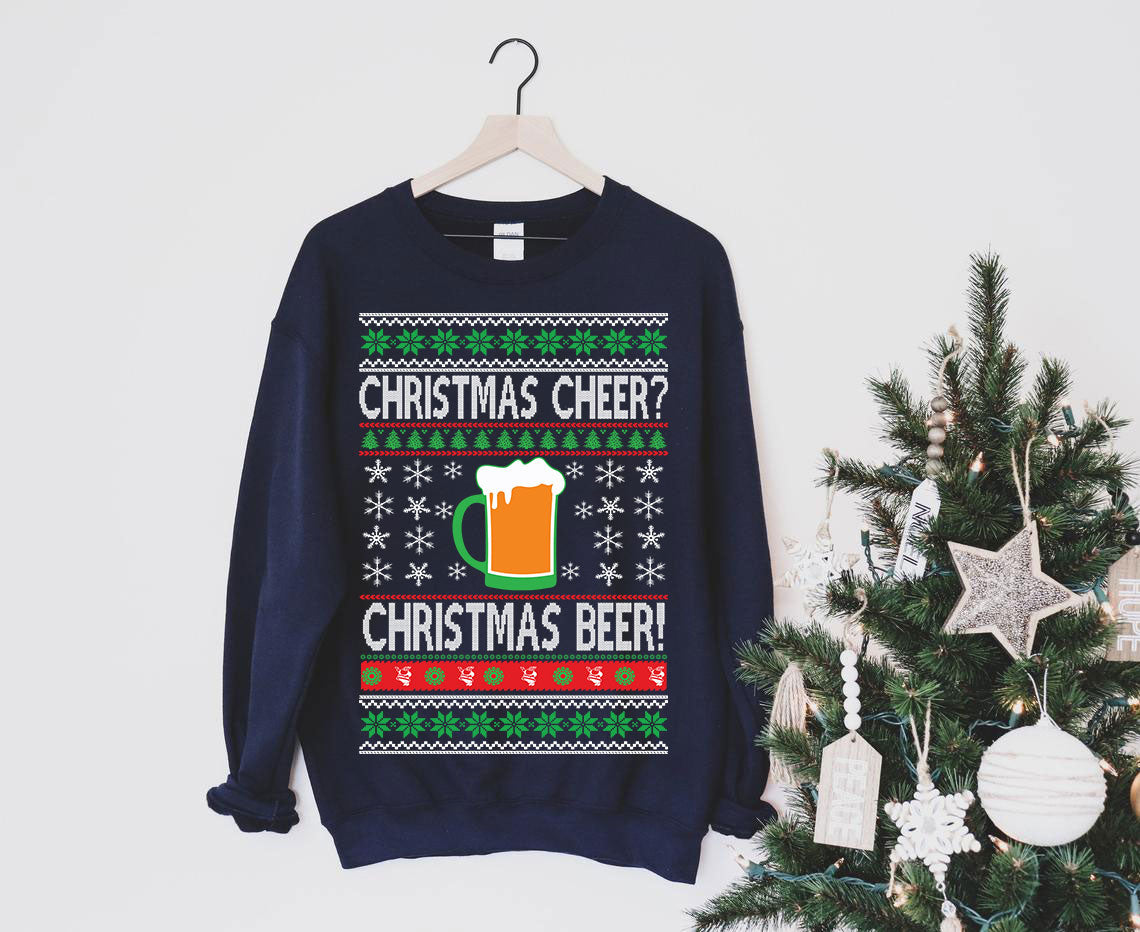 Christmas Cheers Beer Sweatshirt