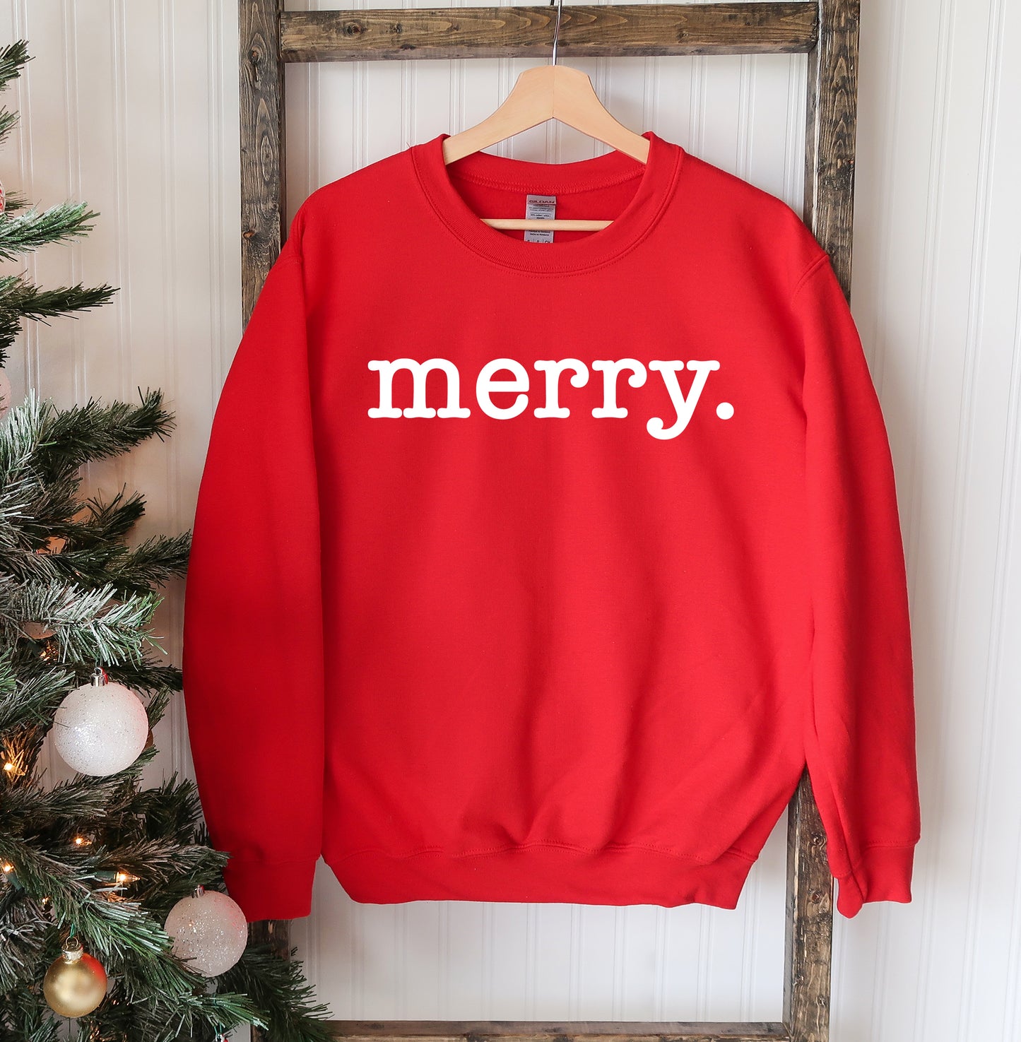 Merry. Christmas Sweatshirt