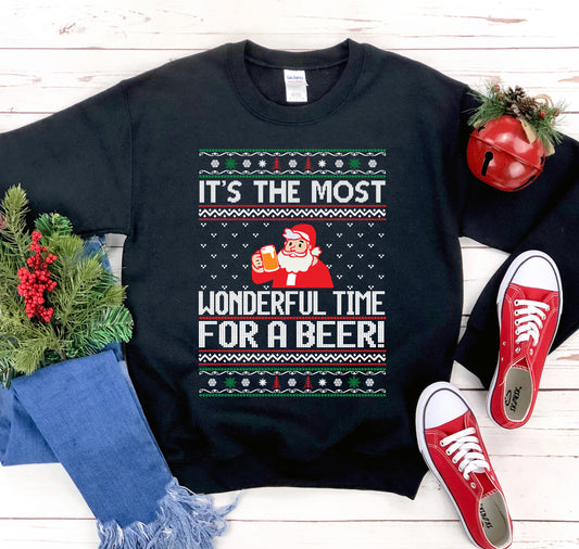 It's The Most Wonderful Time Christmas Sweatshirt