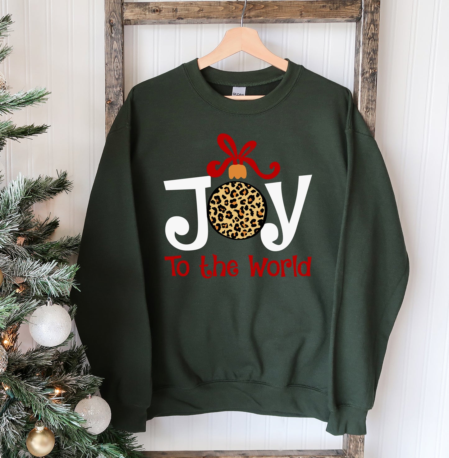 Joy To The World Christmas Sweatshirt