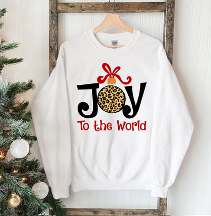 Joy To The World Christmas Sweatshirt