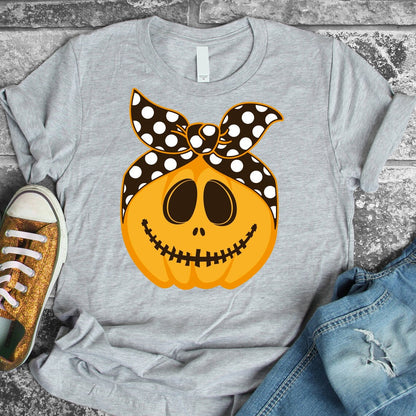 Smiling Pumpkin Halloween T-shirt