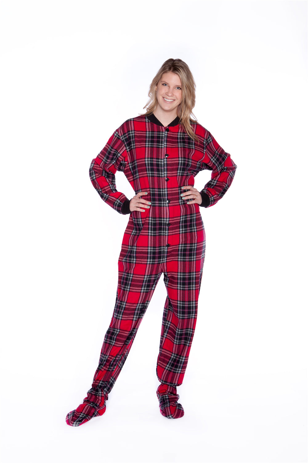 Adult Footed Onesie Pajamas