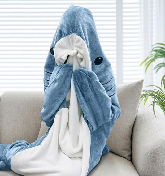 Shark Blanket Hoodie Onesie