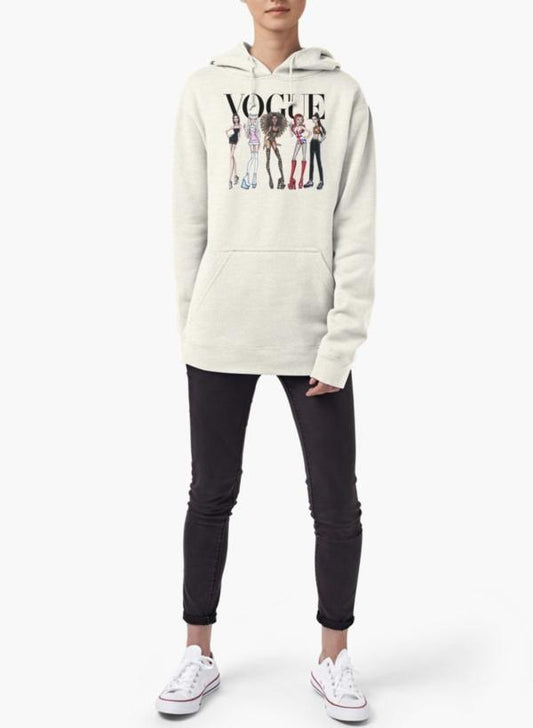 Vogue Spice Girls Women Hoodie Gray