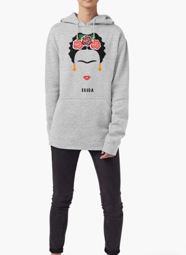 Frida Khalo Face Women's Hoodie