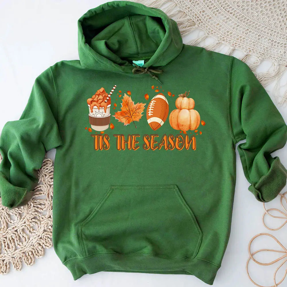 Tis The Season Fall Vibes Hoodie