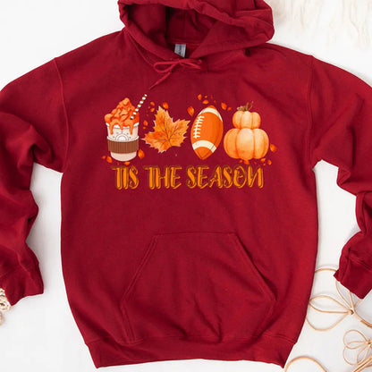 Tis The Season Fall Vibes Hoodie