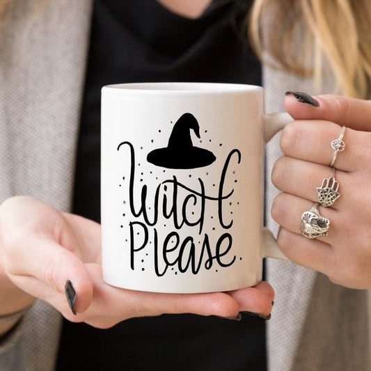 Witch Please Funny Halloween Coffee Mug