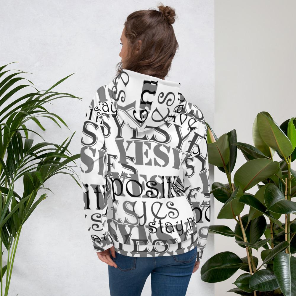 Unisex Hoodie Stay Positive