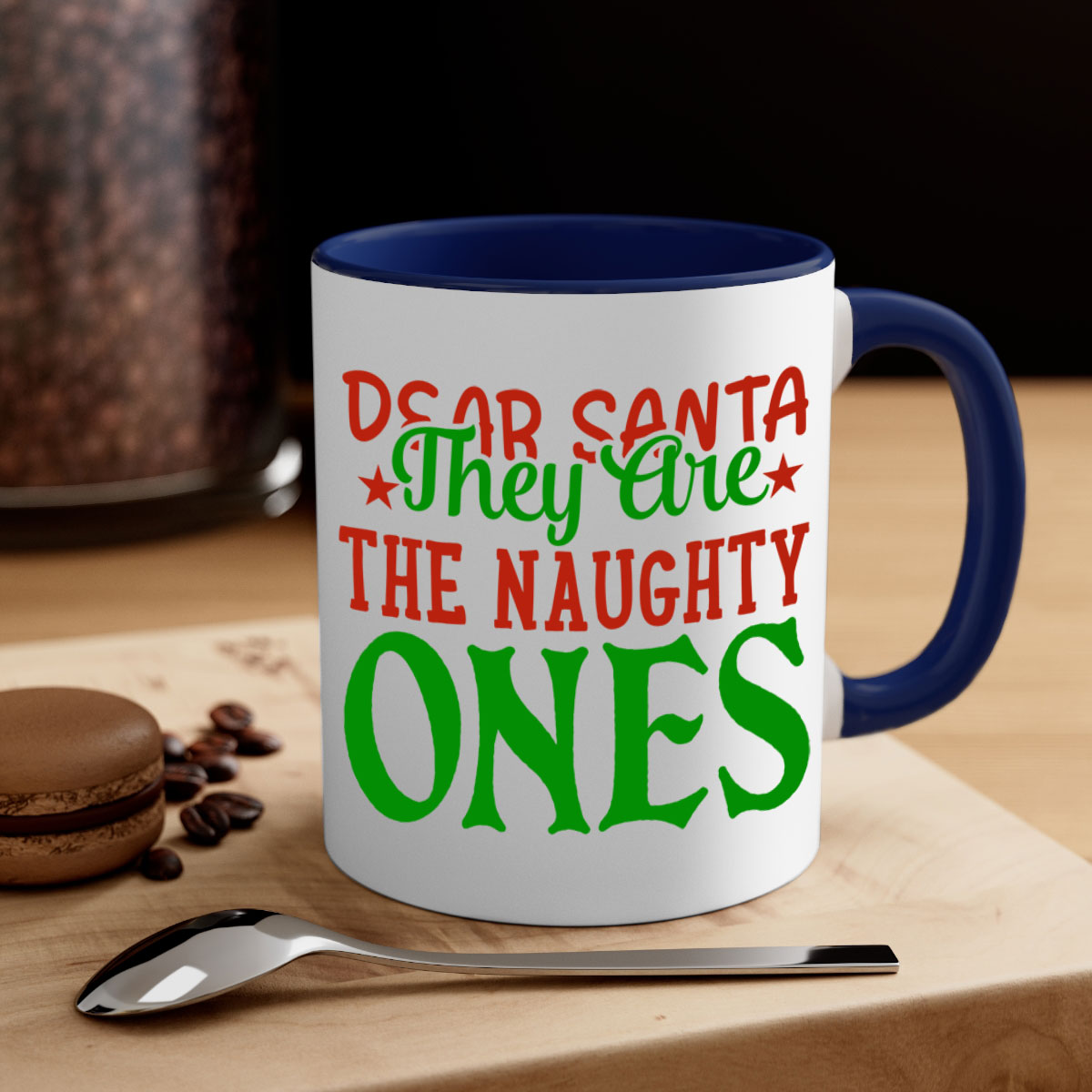 Dear Santa, They Are the Naughty Ones Christmas Mug