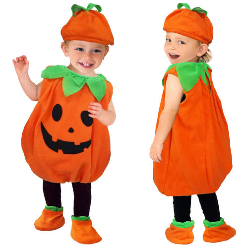 Baby Halloween Pumpkin Costume