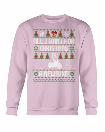 All want for Christmas is new Bike Sweatshirt