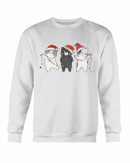 Cute Cats Christmas Sweatshirt