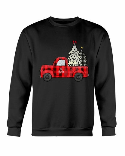 Christmas Tree Truck Sweatshirt