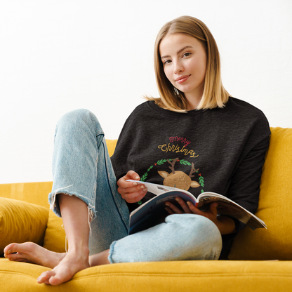 Women's Reindeer Crewneck Sweatshirt