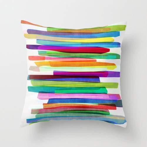 Colorful Stripes Cushion/Pillow
