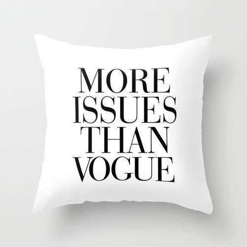Vogue White Cushion/Pillow
